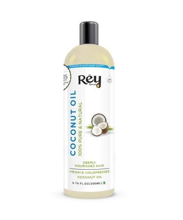 Cold Pressed Coconut Oil for Hair & Skin - 100% Pure Natural Oil (400ml Pack of 2) - Best for Nourishing & Moisturizing - Buy Online on GoSupps.com