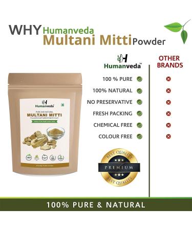  QURA QURA Multani Mitti Natural Face Powder | Fuller Earth Bentonite Clay (200g x 2 400g) Pack of 2 - Buy Online on GoSupps.com