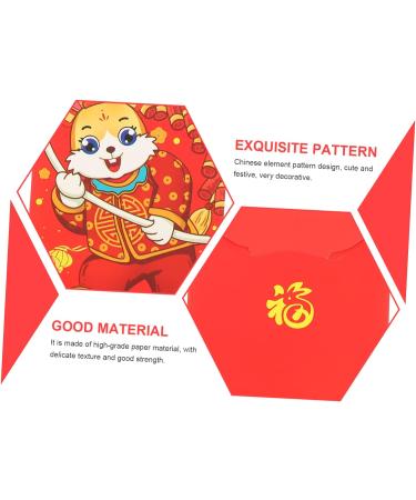 ABOOFAN 72 Pcs 2023 Year of The Rabbit Red Packets Red Envelope Chinese Traditional Red Packets Lunar Rabbit Year Decor Chinese New Year 2023 Wedding Gift Spring Festival Bag Paper Cartoon - Buy Online on GoSupps.com