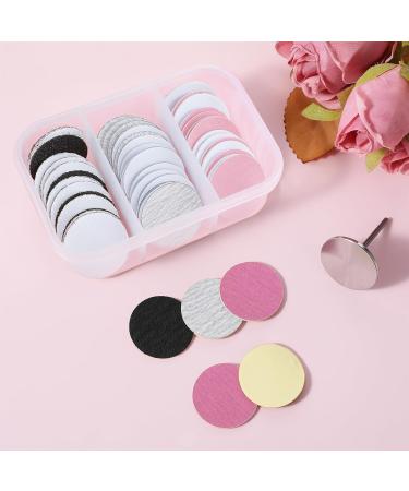 Sanding Paper Discs(#80#150#240 Grits) and Metal Nail Drill Bit Pedicure Drill Bits for Feet Files Replacement Sandpaper Discs for Dead Skin Cuticle Callus Remover Drill Bit for Manicure Pedicure Black White Pink/#80#150#240 - Buy Online on GoSupps.com