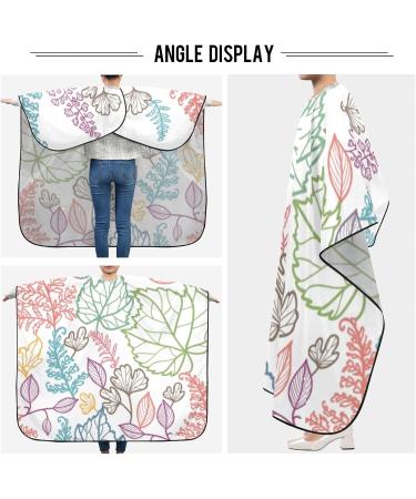 Waterproof Barber Cape | Colorful Flower & Cheetah Haircut Bib | Unisex Hair Cutting Cape for Men - Buy Online on GoSupps.com