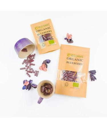 Organic Blueberry Berry Berries HPMC Capsules EGCG Epigallocatechin Gallates Vitamin B6 Vitamin C Vegan Halal Kosher (30 Capsules) - Buy Online on GoSupps.com