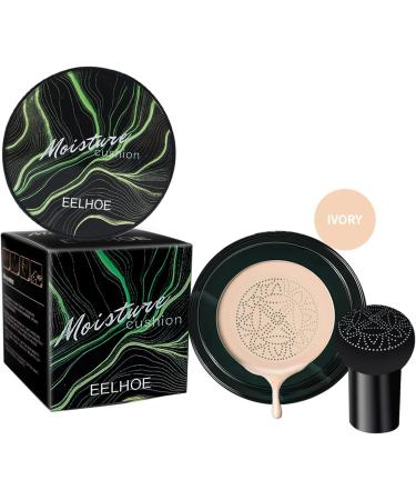 Mushroom Air Cushion BB Cream - Natural Colour | Facial Blemish Cover | Nude Makeup Foundation - 115g (Pack of 1) - Buy Online on GoSupps.com