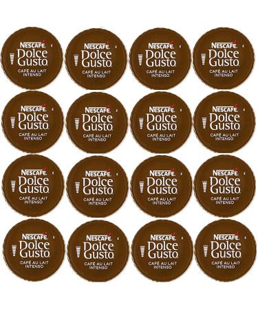 Buy 100 x Original Compatible With Dolce Gusto Coffee Pods : Cafe au Lait Intenso - SOLD LOOSE