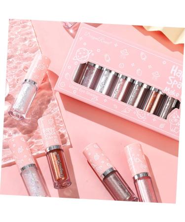 Didiseaon 8pcs Metallic Eye Shadow Palette - Pigmented Glitter Makeup Accessories for Stunning Eye Looks | International Shipping Available - Buy Online on GoSupps.com