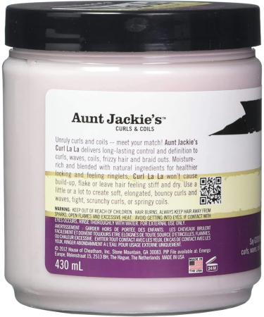 Aunt Jackie's Curls & Coils Curl la la Curl Defining Cream 426g - Buy Online on GoSupps.com