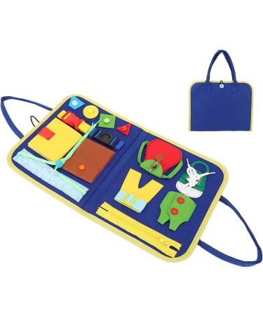 Dementia Fidget Blanket for Adults - Alzheimers Sensory Toy & Pad for Anxiety Relief Skill Improvement & Comfort - Buy Online on GoSupps.com