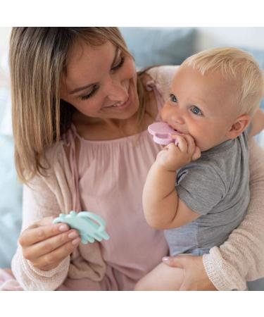 Sisilia Baby Teething Toys - 100% BPA Free Silicone | CPSIA Compliant Octopus Teething Toy (Babyblue) - Buy Online on GoSupps.com