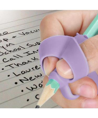 Left-Handed Pencil Grips for Children | 4-Piece Writing Aid for Preschool & Students - Buy Online on GoSupps.com