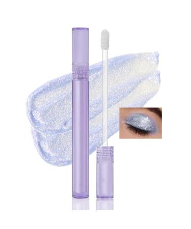 Boobeen Liquid Glitter Eyeshadow Shimmer Creamy Eyeshadow for Eyes Creates Multi-Dimensional Sparkly Eye Makeup Quick Drying 01#