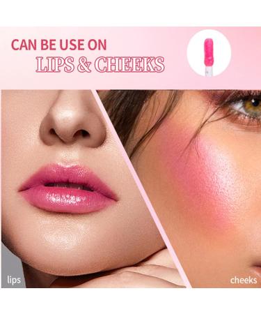 Color Changing Lip Gloss - Pink Magic Mood Lipstick | Hydrating Lip Glow Oil & Tint for Women & Girls | Non-Greasy Transparent Plumping Lip Serum - Buy Online on GoSupps.com