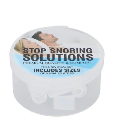 Nasal Dilator Sleep Improvement Portable Snore Nose Clamp Silicone Snoring Solution Sleeper Solution Perfect 8pcs Nose Relief Nasal Dilator Snore Reducing AidsSleep & Snoring