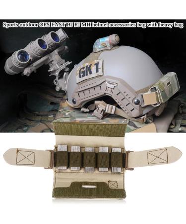 Tactical Helmet Accessories: Helmet Balancing Weight Bag - Camouflage Counter Weight Pouch for OPS/Fast/BJ/PJ/MH - Buy Online on GoSupps.com