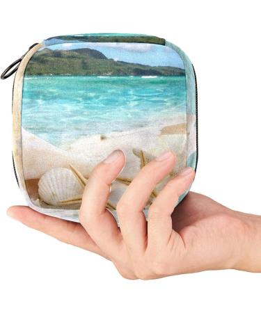 Beach Mussels Seestern Women's Storage Bags | Durable Pocket for Menstrual Cup & Breastfeeding Pad - Ideal for Teen Girls - Buy Online on GoSupps.com