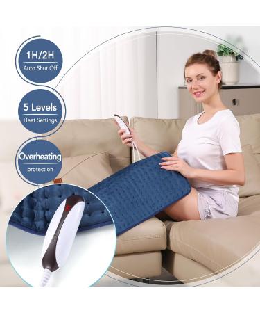 Buy Heating Pillows with Automatic Switch-Off | 50x60cm Electric Heat Pillow for Back Shoulder & Neck | Fast Heating & Overheating Protection - Buy Online on GoSupps.com
