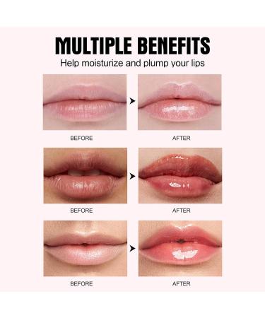 Buy Lip Plumping Booster Gloss - Ultra-Hydrating & Nourishing Lip Oil for Fuller Lips | Spicy Plumping Lip Gloss for Women & Girls - Buy Online on GoSupps.com