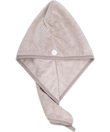 Microfiber Hair Dryer Towel - Fast Drying Pineapple Design Soft Water-Absorbing Towel Cap with Button - Ideal for Shower & Travel - Buy Online on GoSupps.com