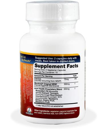 Redd Remedies Joint Health Advanced Supplement - 20 Capsules - Buy Online on GoSupps.com