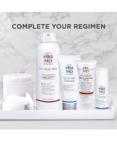 EltaMD UV AOX Mist Mineral Sunscreen Spray SPF 40 Spray Sunscreen for Face and Body Zinc Oxide Formula with Antioxidants 5 oz Bottle (Pack of 2) - Buy Online on GoSupps.com