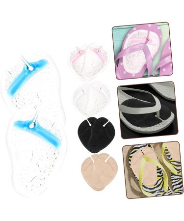 5 Pairs Blue Palm Rest Sandals - Comfort Foot Pads & Cushions for Ball of Foot Relief | Non-Slip Gel Slippers for Ultimate Comfort - Buy Online on GoSupps.com