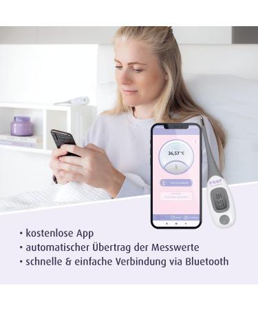 Reer Mama Basal Thermometer - Accurate Fever Thermometer for Cycle Control | Ideal for Women Trying to Conceive - Buy Online on GoSupps.com