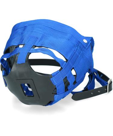 Excellent Horse Mask - Face Mask - Pony - Muzzle - Anti-grazing - Blue