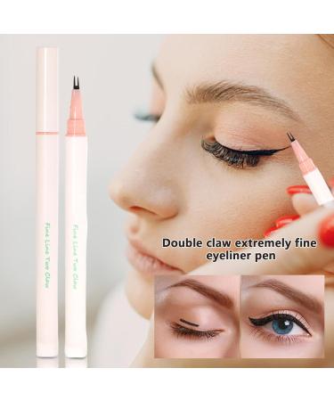  Rosixehird Eyeliner pencil | Dual-claw eyeliner pen waterproof quick-drying easy to remove with a fine tip for everyday performance. Rosixehird - Buy Online on GoSupps.com