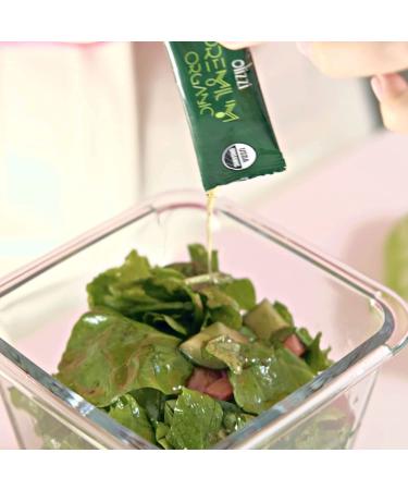 Olizzi Premium Organic Extra Virgin Olive Oil Packets - 2021 Award Winner - USDA Certified - Great for Salad Dressing - Individual Use - 10 Packs (0.34 Fl Oz) - Buy Online on GoSupps.com