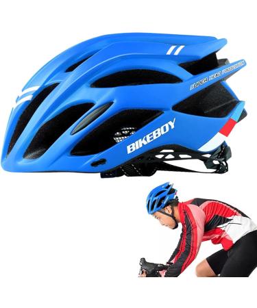 Shop Lingjiong Flexible Bicycle Head Protection - Light Helmet for Adults | Captain Edition - Blue - Moisturizing Feed | International Shipping Available - Buy Online on GoSupps.com