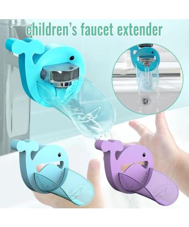 Buy MOK 2-Piece Children Tap Extender | Cartoon Faucet Extension for Kids | Perfect for Hand Washing in Kitchen & Bathroom - Buy Online on GoSupps.com