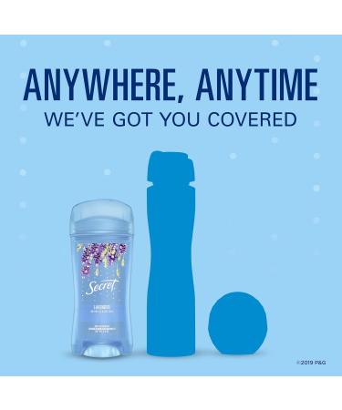 Secret Clear Gel Antiperspirant and Deodorant Lavender Scent 73 grams 73 g (Pack of 1) - Buy Online on GoSupps.com