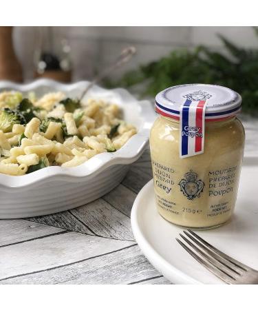 Grey Poupon Dijon Mustard 215g Pack of 2 with World Food Shop Scoop - Premium Condiment Distinctive Flavour Gourmet Mustard Culinary Sophistication - Buy Online on GoSupps.com