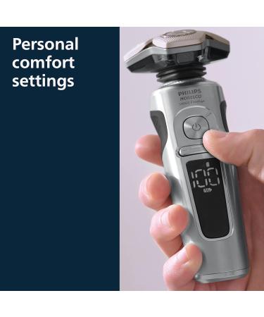 Philips Norelco S9000 Prestige Wet & Dry Shaver SP9841/84 with Precision Trimmer - Premium Case Included - Buy Online on GoSupps.com