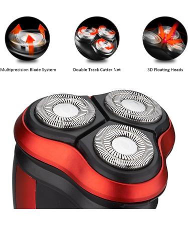 FARI Rotary Electric Shaver Wet & Dry Rechargeable USB Charging Electric Shaving Razor for Men Black - Buy Online on GoSupps.com