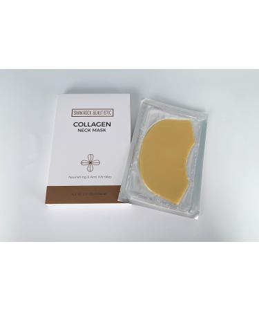 SHAN ROCK BEAUTISTIC 2pc Luxury Collagen Neck Mask - Anti-Wrinkle Hydrating & Anti-Aging Moisturizer for Rejuvenation & Tightening - Buy Online on GoSupps.com