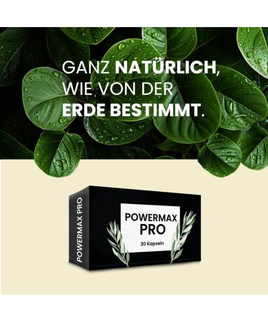 Powermax Pro - High-Dose Energy & Strength Capsules with L-Arginine & Zinc for Fertility | 30 Premium Quality Pills from Germany - Buy Online on GoSupps.com
