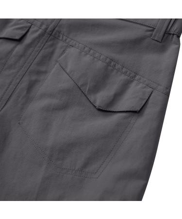 Kids' Quick Dry Waterproof Cargo Pants for Hiking and Climbing - Grey, Size 6-7 Years - Buy Online on GoSupps.com