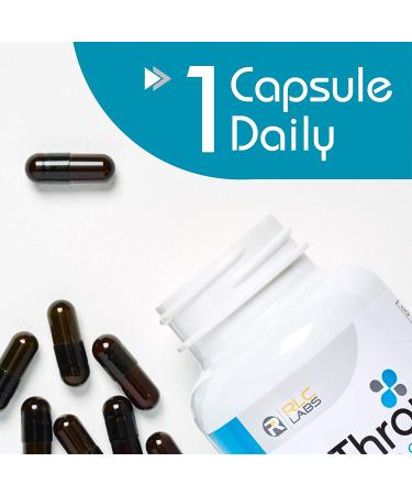 RLC i-Throid 12.5 mg Iodine & Iodide Supplement for Thyroid & Hormone Balance - 90 Capsules - Buy Online on GoSupps.com