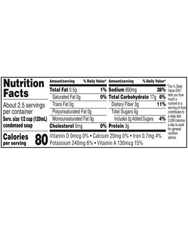 Campbell's Vegetarian Vegetable Soup 10.5oz Can (Pack of 12) - Buy Online on GoSupps.com