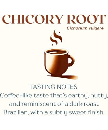 Organic Roasted Chicory Root 500g Filter Grind Granules Brew Like Coffee Caffeine-Free Natural Coffee Substitute | DRAGONFLY HERBS - Buy Online on GoSupps.com