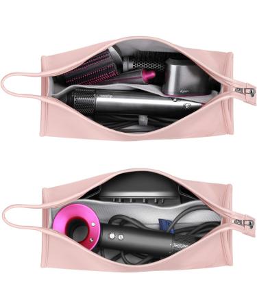 BUBM Travel Case for Dyson Airwrap - Portable Waterproof Carrying Bag for Dyson Supersonic Styler - Pink - Buy Online on GoSupps.com