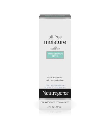 Neutrogena Oil-Free Moisture SPF 15 Sunscreen 4 fl. oz - Buy Online on GoSupps.com