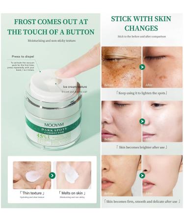 Go Ho Dark Spots Corrector - Vitamin C & B5 Skin Whitening Cream for Body & Intimate Areas Dark Spot Remover for Face - 1.7oz - Buy Online on GoSupps.com