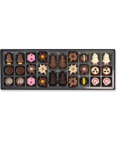Hotel Chocolat - The Classic Christmas Sleekster - 28 chocolats classiques et de No l 320 g - Bo te chocolat - Cadeaux de No l - Buy Online on GoSupps.com