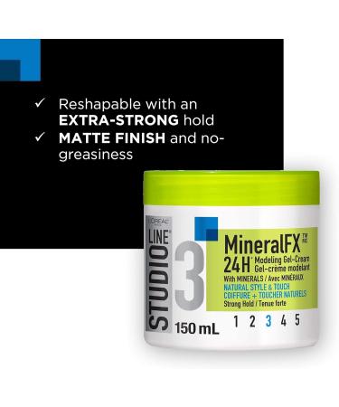 L'Oreal Paris Studio Line Mineralfx 24h Flexible Hold Gel-Cream 150-Milliliter - Buy Online on GoSupps.com