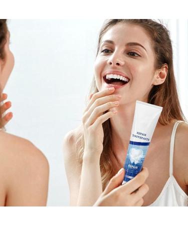  Opvonxeh Brightening Toothpaste Teeth Brightener Toothpaste Tooth Whitening Product Professional Oral Care Toothpaste Deep Cleaning Oral Toothpaste Teeth Whitening and Brightening for Men Women 4oz - Buy Online on GoSupps.com