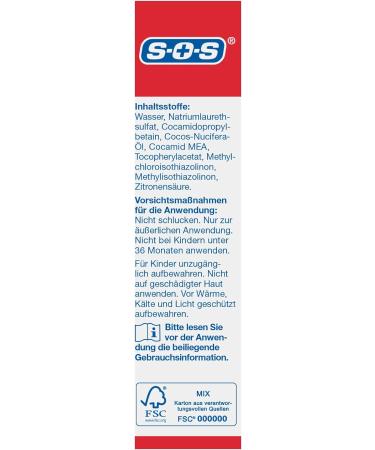 SOS Lice Shampoo 100ml - Fast and Effective Treatment for Lice Infestations - Buy Online on GoSupps.com