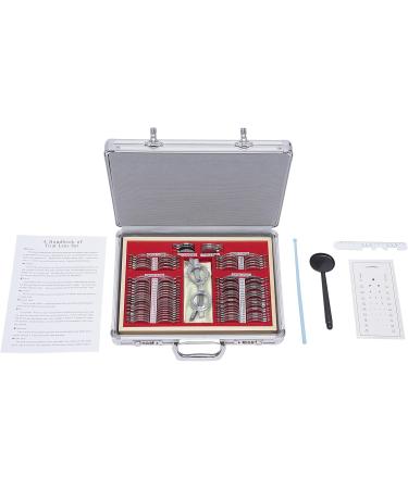 Shop 104 PCs Metal Optometry Test Lens Set - Premium Aluminum Fashion Trial Frame for Opticians & Hospitals | International Shipping Available - Buy Online on GoSupps.com
