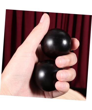 Hapinary Wooden Hand Massage Balls - 2 Piece Set | Premium Wood Massage Tools for Hand Exercise & Relaxation | Chinese Therapy Balls - Buy Online on GoSupps.com