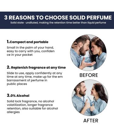 Solid Perfume for Men & Women Solid Cologne Sample Set - Natural Men's Cologne Fresh Air - Concentrated Balm Steel Travel Size Cologne for men 0.96 Ounce (Pack of 1) A1 - Buy Online on GoSupps.com